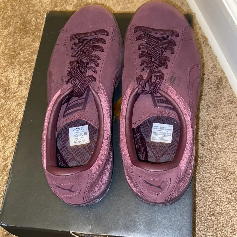 I am selling Puma Suede's. They have not been worn yet. - Picture 2 of 3